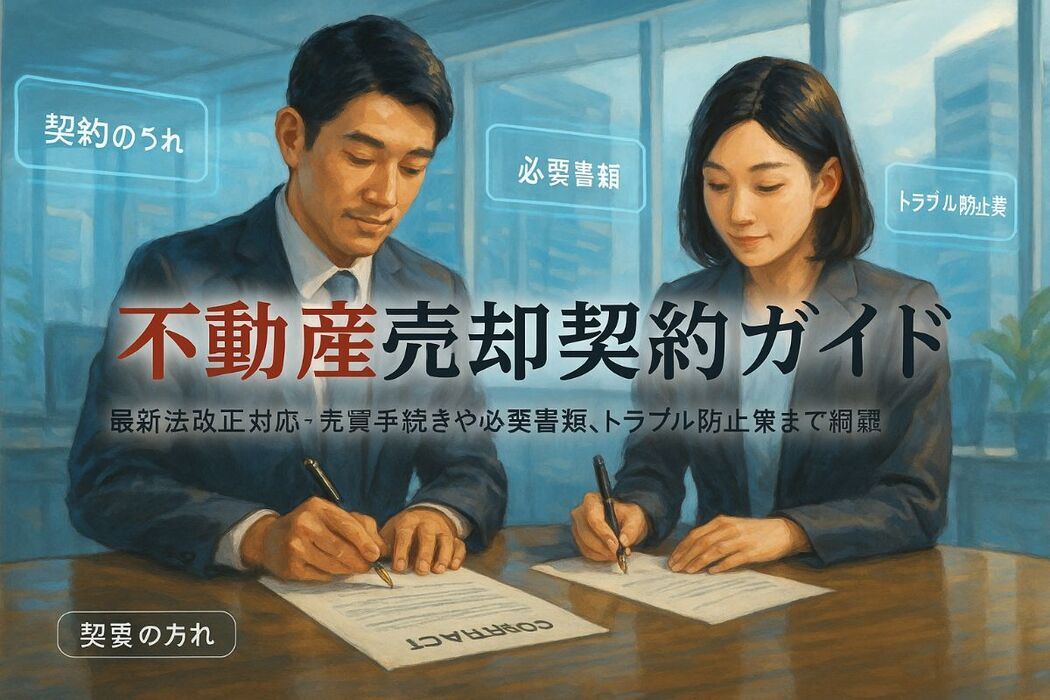 不動産売却の契約基礎と最新法改正対応ガイド｜売買の流れや必要書類・トラブル防止策も徹底解説