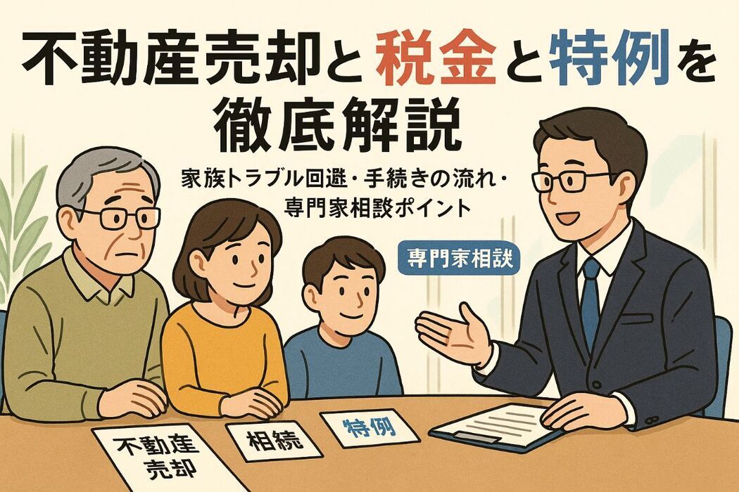 不動産売却と相続の税金と特例を徹底解説｜家族トラブル回避や手続きの流れと専門家相談のポイント