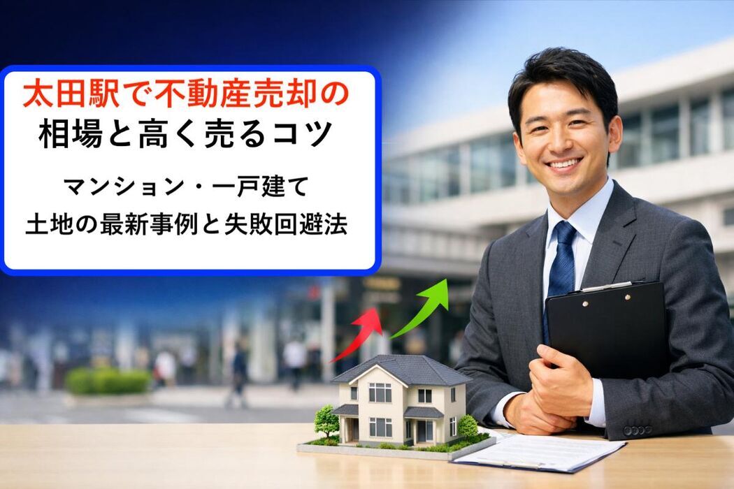 太田駅で不動産売却の相場と高く売るコツ｜マンション・一戸建て・土地の最新事例と失敗回避法