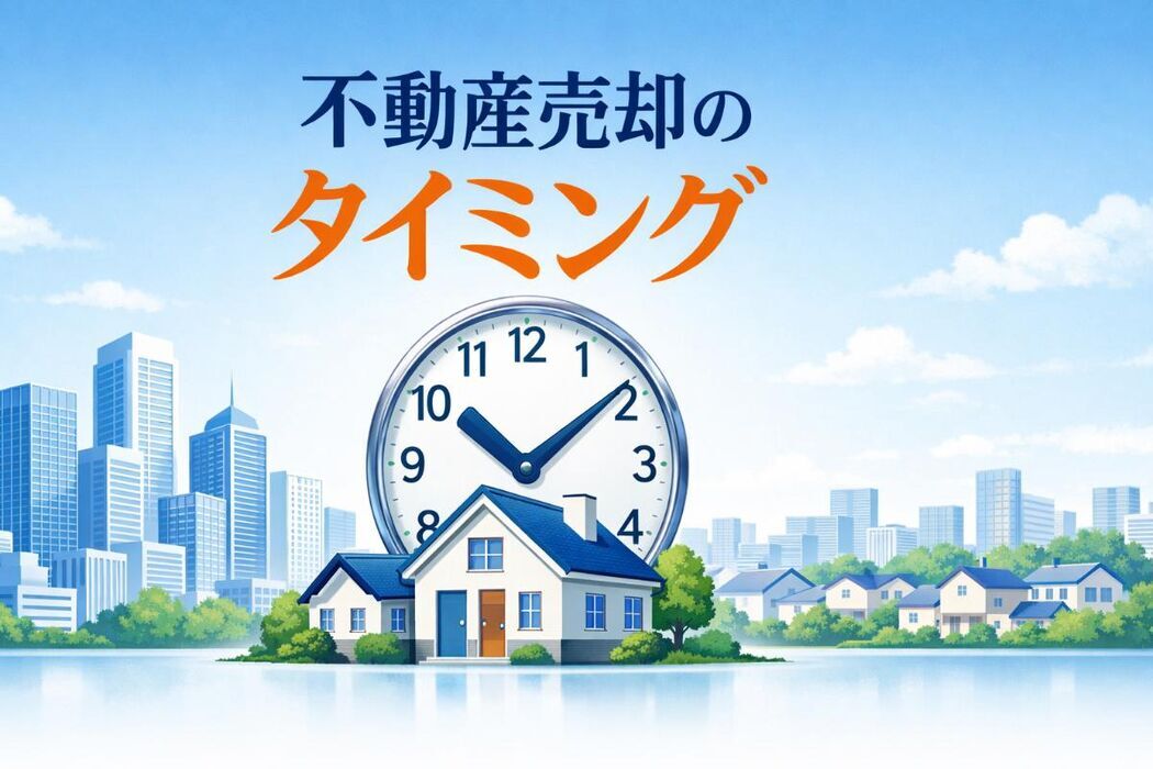不動産売却のタイミングの全体像と個人事情別ベスト時期を徹底解説【価格推移・税金・築年数の判断ポイント】