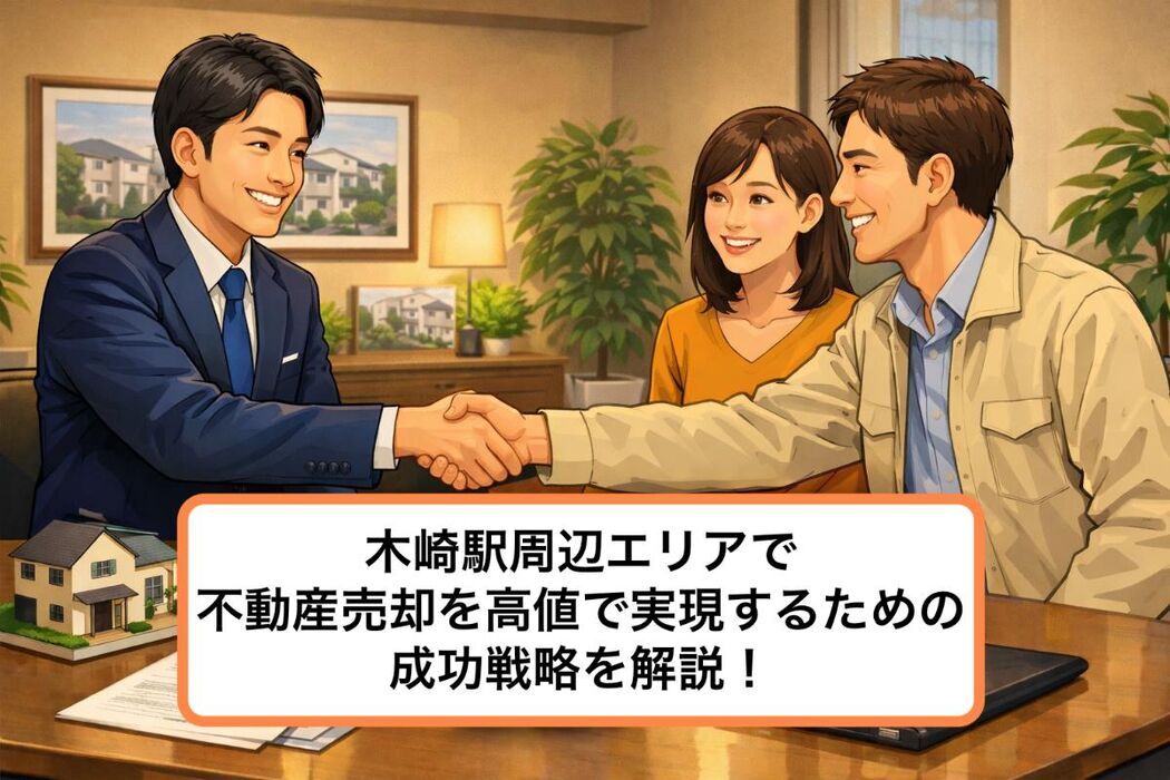 木崎駅周辺エリアで不動産売却を高値で実現するための成功戦略を解説！