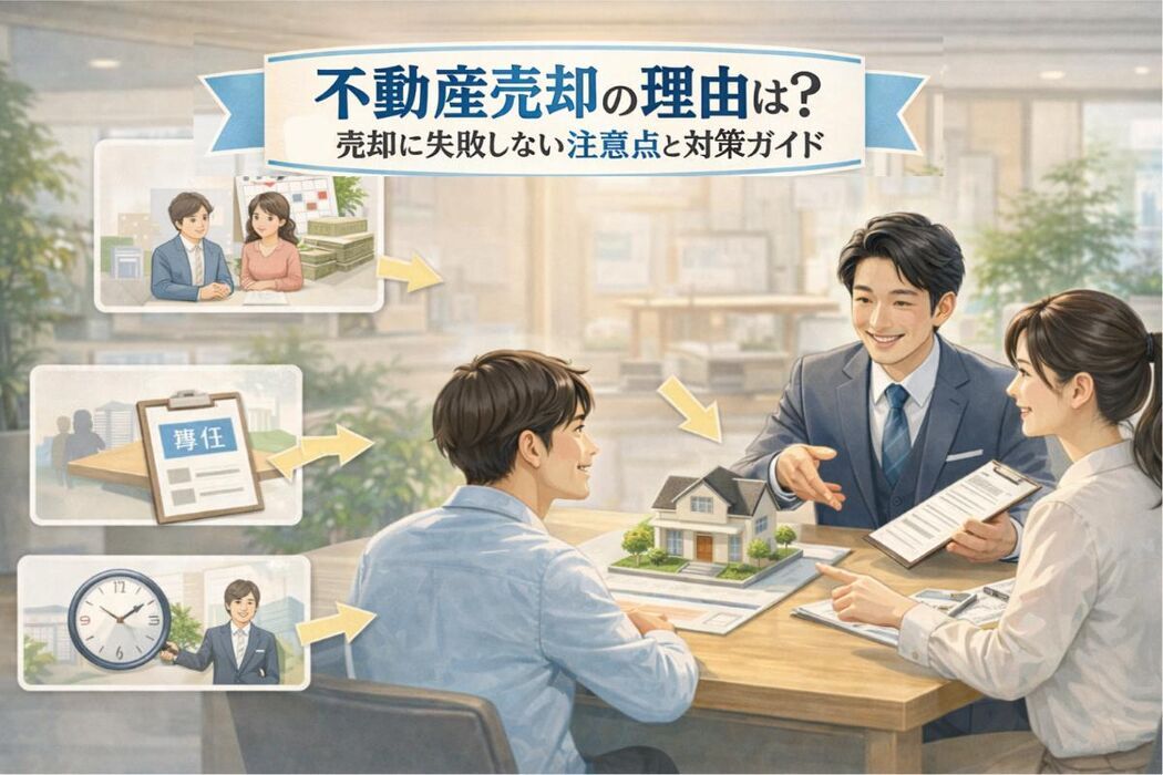 不動産売却の理由は？売却に失敗しない注意点と対策ガイド