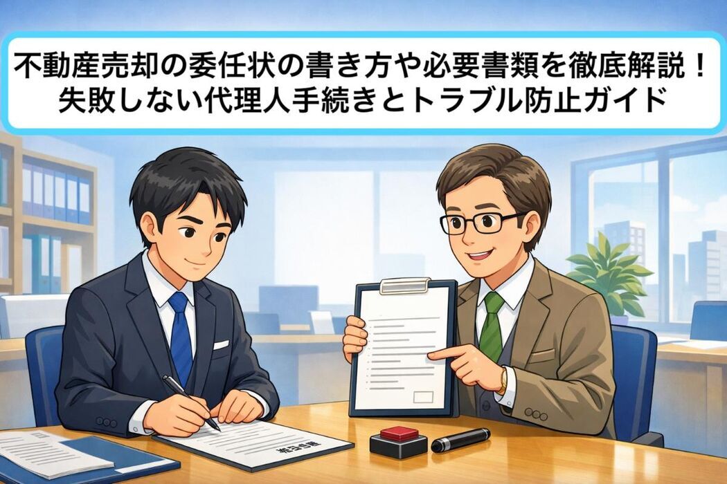 不動産売却の委任状の書き方や必要書類を徹底解説！失敗しない代理人手続きとトラブル防止ガイド