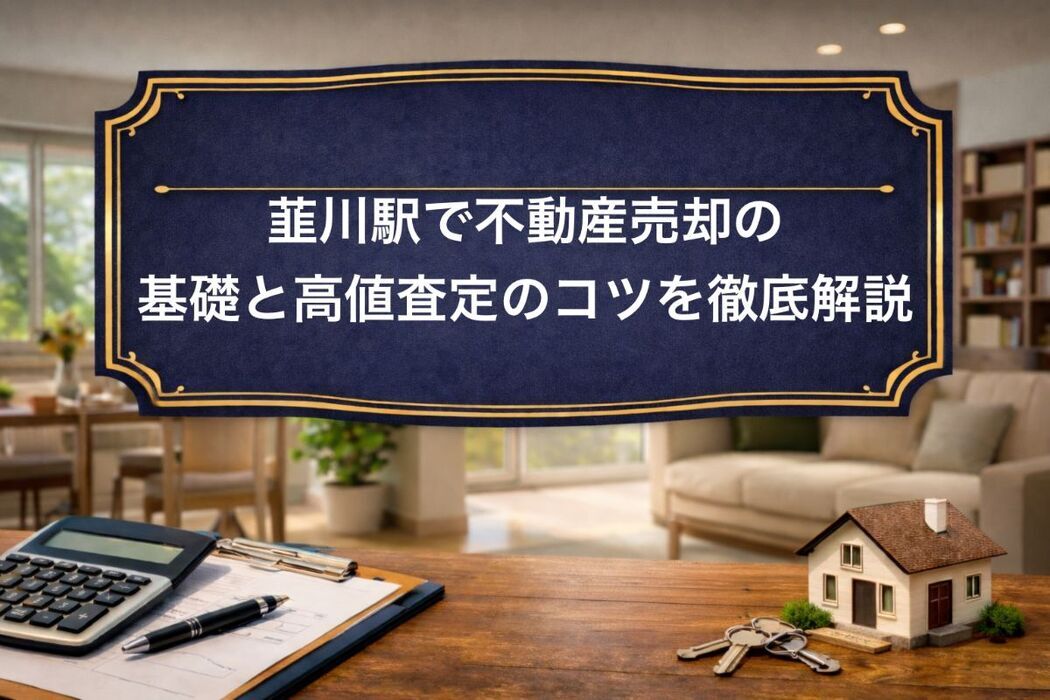 韮川駅で不動産売却の基礎と高値査定のコツを徹底解説