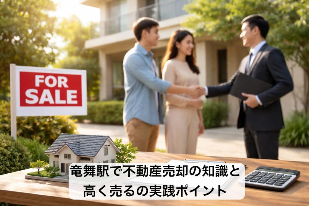 竜舞駅で不動産売却の知識と高く売るの実践ポイント