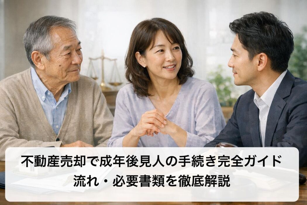 不動産売却で成年後見人の手続き完全ガイド｜流れ・必要書類を徹底解説