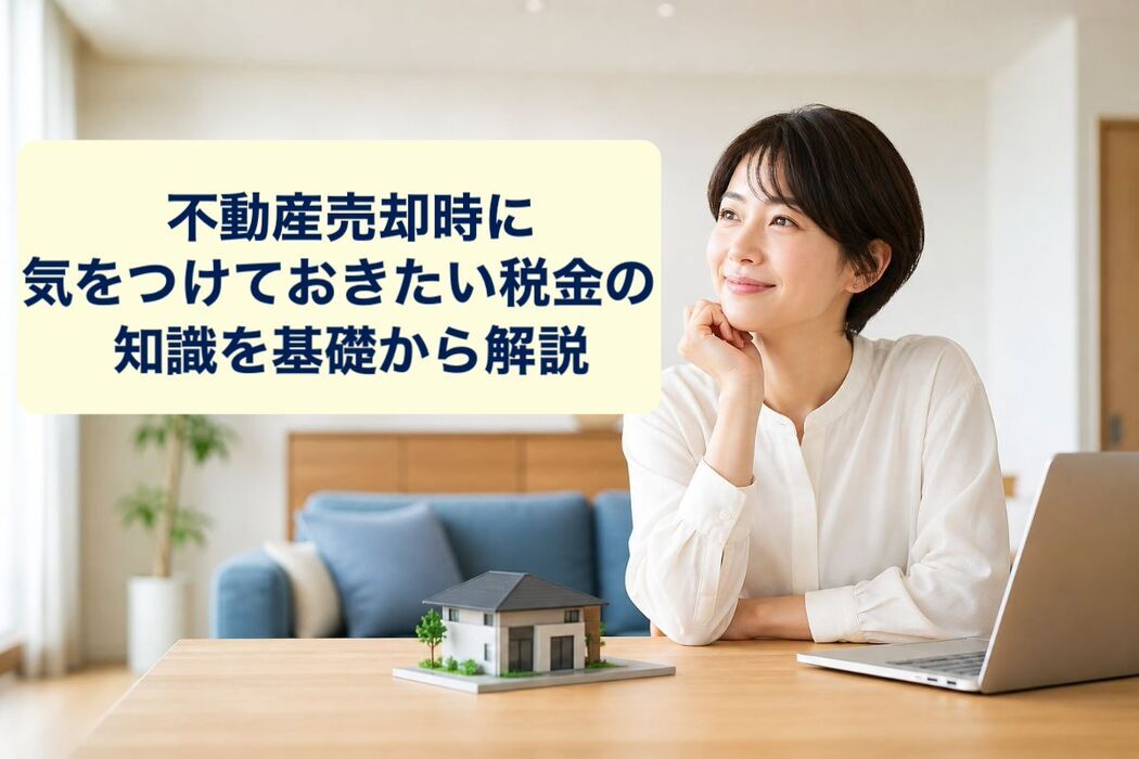 不動産売却時に気をつけておきたい税金の知識を基礎から解説