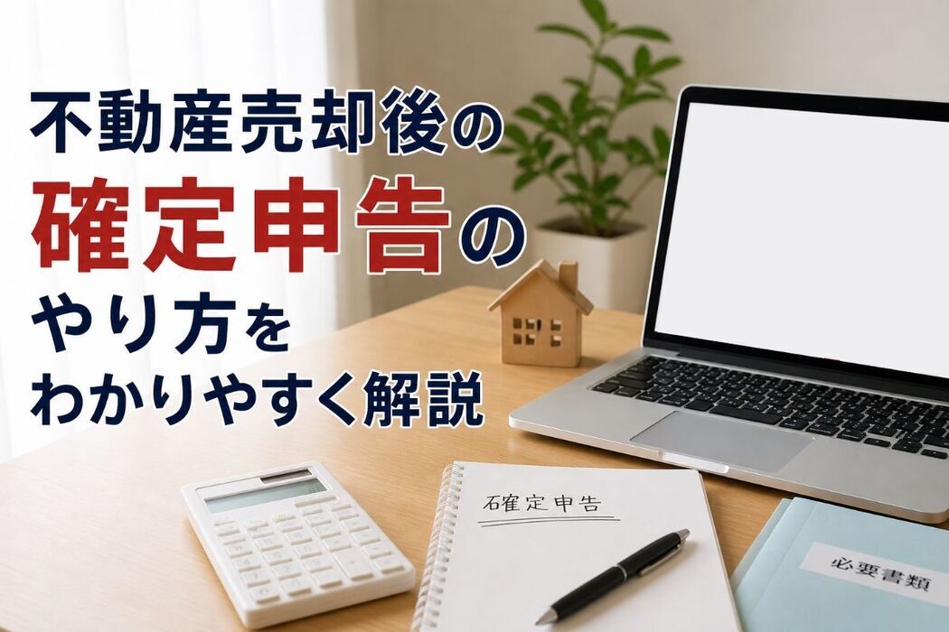 不動産売却後の確定申告のやり方をわかりやすく解説