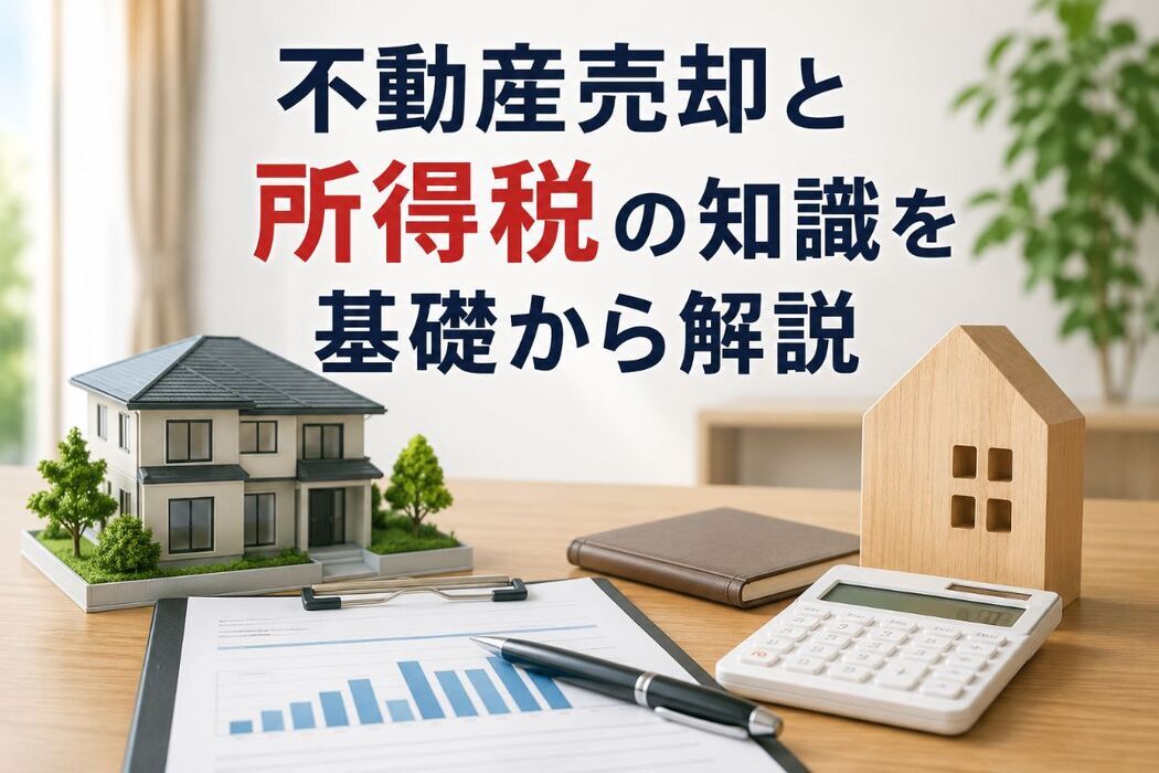 不動産売却と所得税の知識を基礎から解説