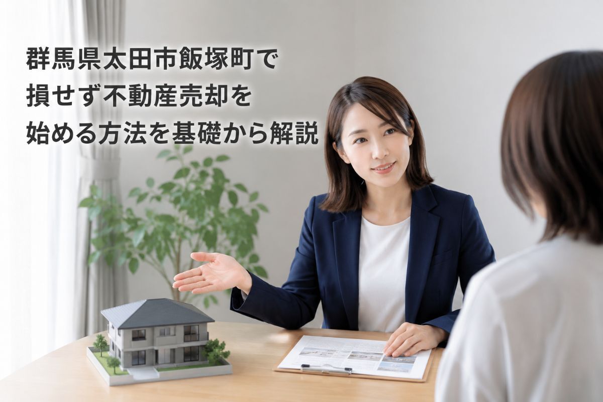 群馬県太田市飯塚町で損せず不動産売却を始める方法を基礎から解説