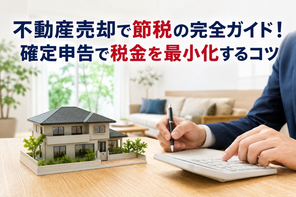 不動産売却で節税の完全ガイド！確定申告で税金を最小化するコツ