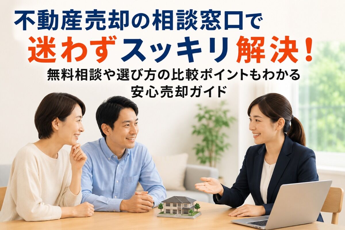 不動産売却の相談窓口で迷わずスッキリ解決！無料相談や選び方の比較ポイントもわかる安心売却ガイド